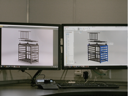 Door een speciale 3D-schetssoftware te gebruiken, kunnen we een compleet tekenpakket bieden. Dit bestaat uit: 3D-modellering, productconcepten, composities en 2D-productietekeningen die exact weergeven hoe uw ontwerp zal worden vervaardigd en geassembleerd.