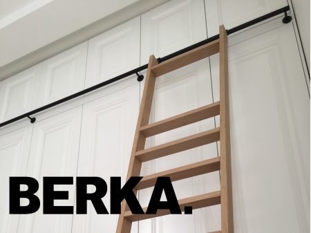 Reling voor eikenhouten trap in samenwerking met BERKA.